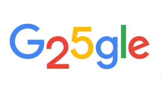 25α γενέθλια της Google: «Γενέθλια» για τη μηχανή αναζήτησης με ένα doodle