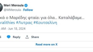 Δημήτρης Μαρέδης: Ποιος είναι ο δημοσιογράφος που εναντιώθηκε στη Ζήνα Κουτσελίνη και αποθεώθηκε στο Twitter