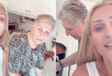 Νατάσα Θεοδωρίδου: Το βίντεο με την μητέρα της Σοφία στην κουζίνα