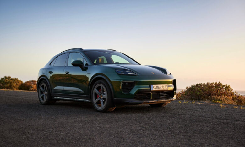 Νέες εκδόσεις της νέας ηλεκτρικής Porsche Macan