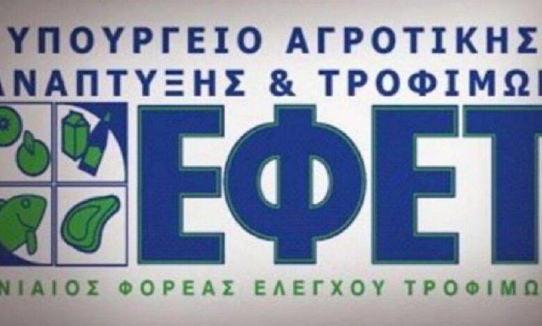 Διαπιστώθηκε από τον Ε.Φ.Ε.Τ η παρουσία παθογόνου μικροοργανισμού σε Σουτζουκάκια