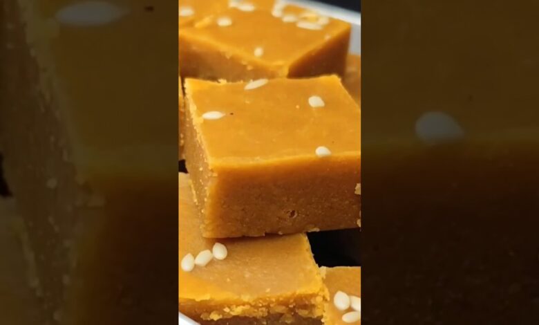 Besan ki barfi – how to make besan barfi #cooking #barfi #besankibarfi #food