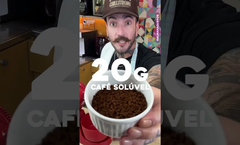 TESTE: BOMBA de Café