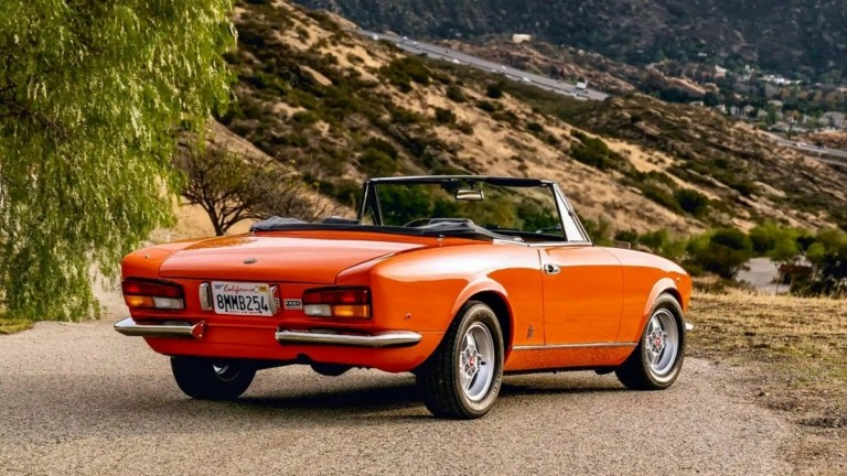 Το κλασικό Fiat 124 Sport Spider τώρα και ηλεκτρικό