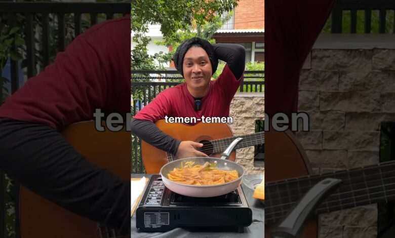 BUAT SEMUR TAHU SAMBIL NYANYI