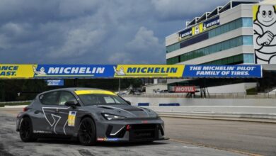 Το αγωνιστικό CUPRA Leon VZ TCR στο IMSA Michelin Pilot Challenge 2025