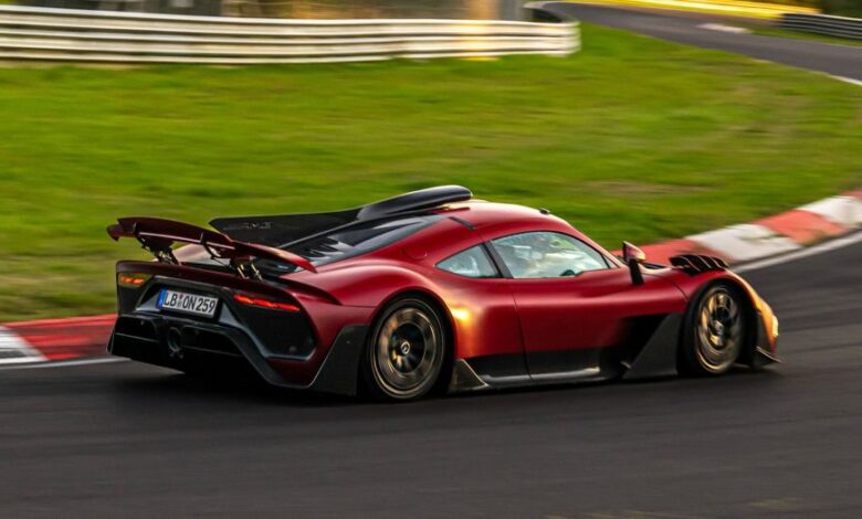 Η Mercedes-AMG One διέλυσε το ρεκόρ στο Nürburgring της Mercedes-AMG One