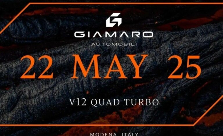 O V12 της Giamaro Automobili θα έχει 4 turbo (+video)