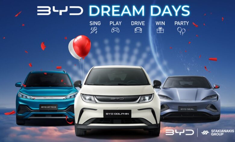 BYD Dream Days: Μια εβδομάδα γιορτής για την ηλεκτροκίνηση