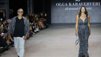 Σοφία Παθέκα: Περπάτησε στο Athens Fashion Week με τον Γιώργο Ντάβλα