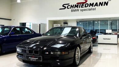 Τάρανδος καταστρέφει BMW 850i μέσα σε συνεργείο [video]