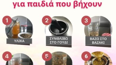 Σπιτικό σιρόπι για παιδιά για την καταπολέμηση του βήχα