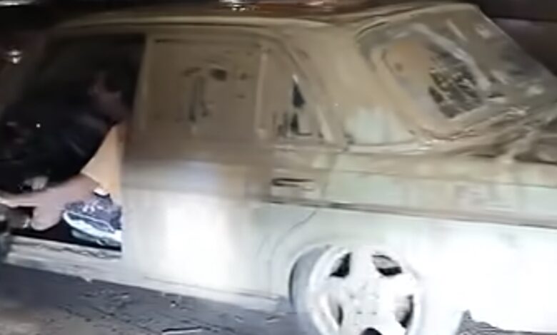 Πλημμυρισμένη Mercedes-Benz W123 παίρνει μπρος ατάραχη [video]