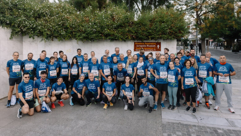 Η ομάδα “Run to Change Diabetes” της Novo Nordisk Hellas στον 41ο Αυθεντικό Μαραθώνιο της Αθήνας 2024