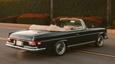 Mercedes-Benz 280 SE Cabriolet, αμόλυντη δεσποινίς, ετών 53!