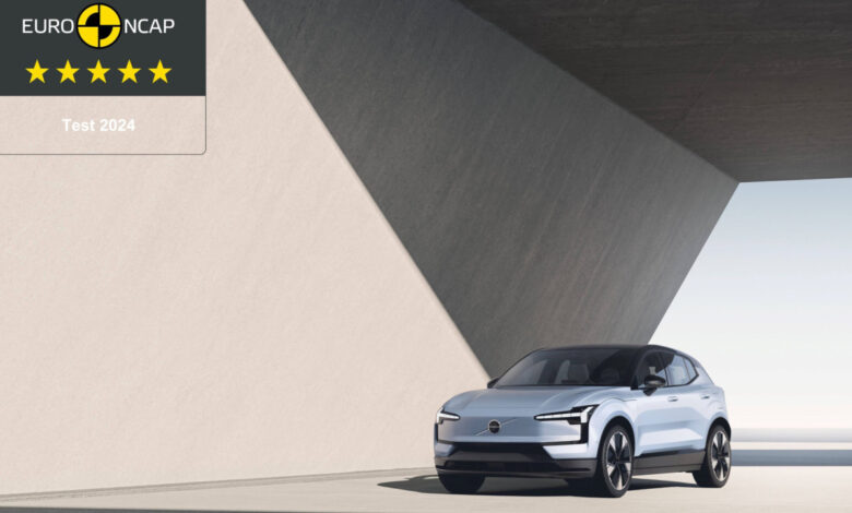 SUV Volvo EX30: Βαθμολογία πέντε αστέρων στις δοκιμές ασφαλείας του Euro NCAP
