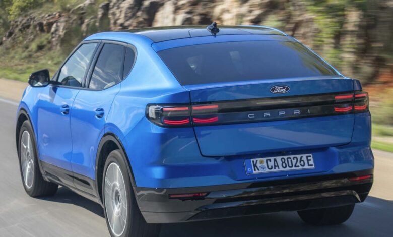 Ford Capri, θρυλική επιστροφή με αυτονομία 627 km