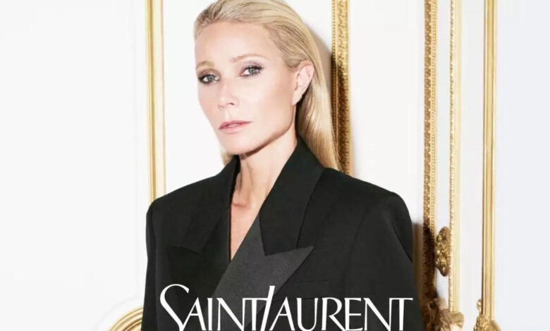 Η Gwyneth Paltrow ποζάρει για τη νέα καμπάνια του οίκου Saint Laurent και γίνεται viral!