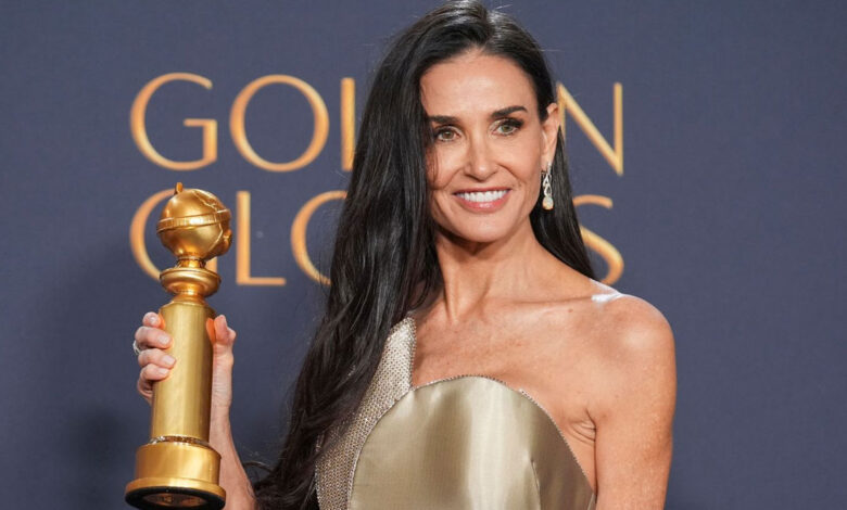 Demi Moore: «Πριν από 30 χρόνια μου είχαν πει ότι είμαι μια “ηθοποιός ποπ κορν” και ότι τα βραβεία δεν είναι για μένα»