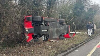 Λαβώθηκε η πιο ταξιδεμένη Ferrari F40 του πλανήτη