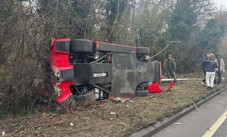 Λαβώθηκε η πιο ταξιδεμένη Ferrari F40 του πλανήτη