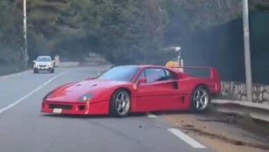 Κάποιος τράκαρε την Ferrari F40 του Lando Norris [video]