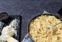 Συνταγή για σπαγγέτι cacio e pepe