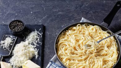 Συνταγή για σπαγγέτι cacio e pepe