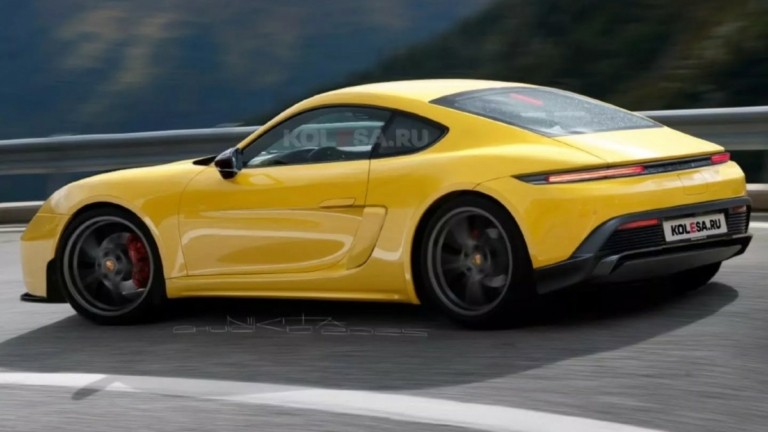 Κάπως έτσι θα μοιάζει η ηλεκτρική Porsche 718 Cayman