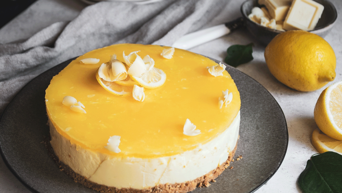 Cheesecake λεμόνι –