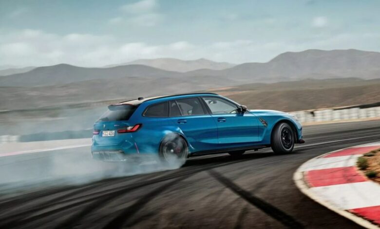 Η BMW M3 CS Touring νοιώθει άνετα και στην πίστα