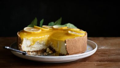 Cheesecake με λεμόνι και λευκή σοκολάτα – Eύκολο, κρεμώδες, με τέλειο άρωμα