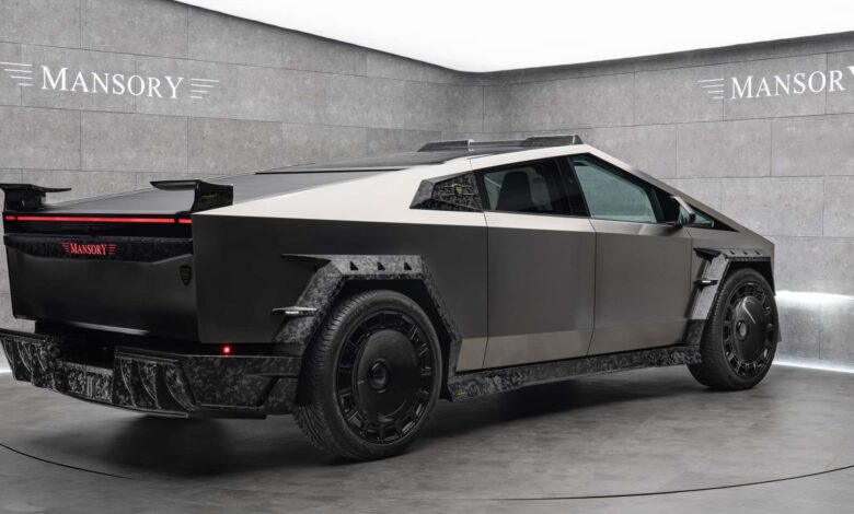 Η Mansory τα κατάφερε, έκανε το Tesla Cybertruck ασχημότερο