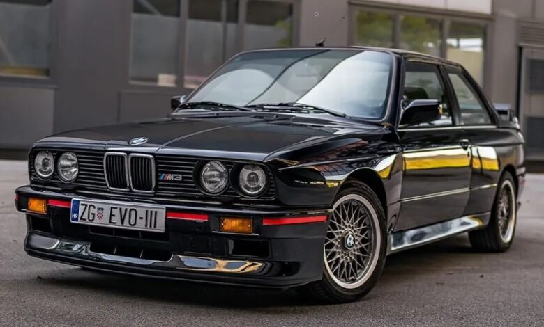 Καίει καρδιές η καρασπάνια BMW E30 M3 Evo III του Mate Rimac