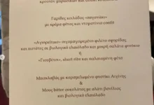 Νικόλαος Ντε Γκρες – Χρυσή Βαρδινογιάννη: Αυτό ήταν το μενού στο pre-wedding δείπνο του ζευγαριού