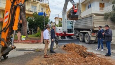 Δήμος Μάνδρας – Ειδυλλίας: Τα μεγάλα έργα συνεχίζονται