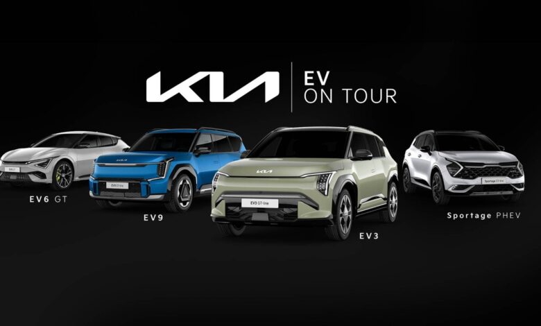 Δυνατό ξεκίνημα για την Kia στο «Kia EV On Tour» 2025