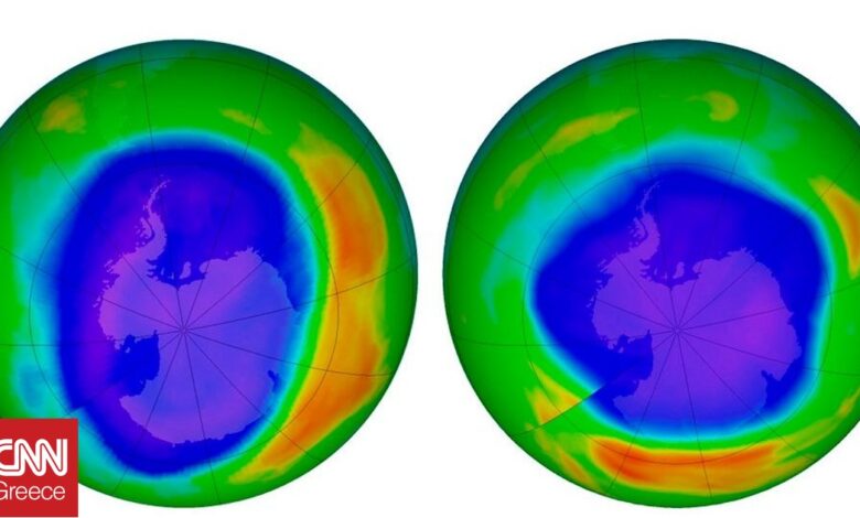 Η τρύπα του όζοντος πάνω από την Ανταρκτική μπορεί να κλείσει εντελώς μέσα σε 10 χρόνια