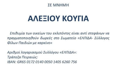 Αλέξης Κούγιας: Σήμερα το τελευταίο «αντίο» στον γνωστό ποινικολόγο