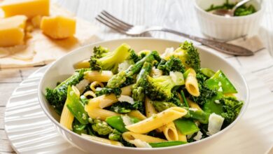 Συνταγή για pasta με σπαράγγια μπρόκολο