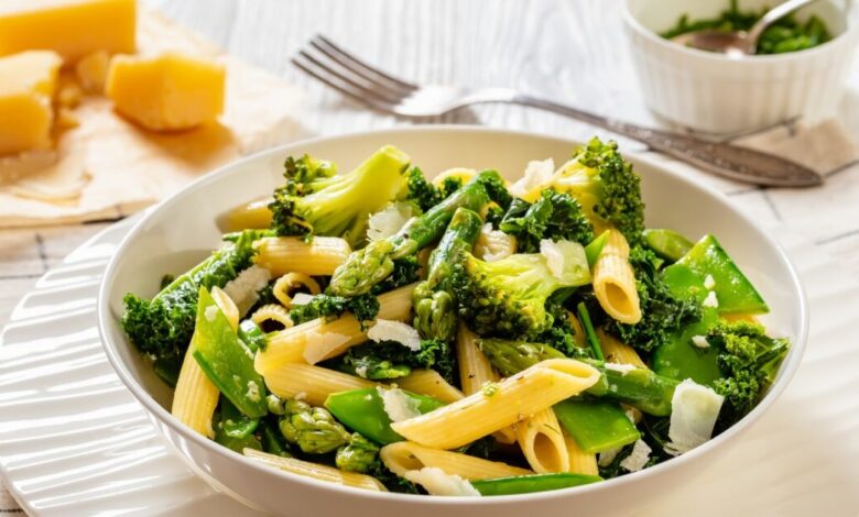 Συνταγή για pasta με σπαράγγια μπρόκολο