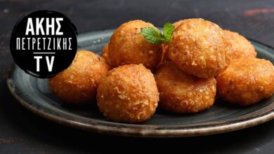 Τυροκροκέτες με 2 υλικά Επ.22 | Kitchen Lab TV | Άκης Πετρετζίκης