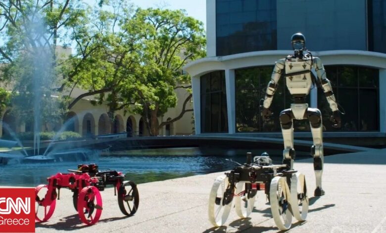 Αληθινός… Transformer: Το ανθρωποειδές ρομπότ με το drone που μεταμορφώνεται