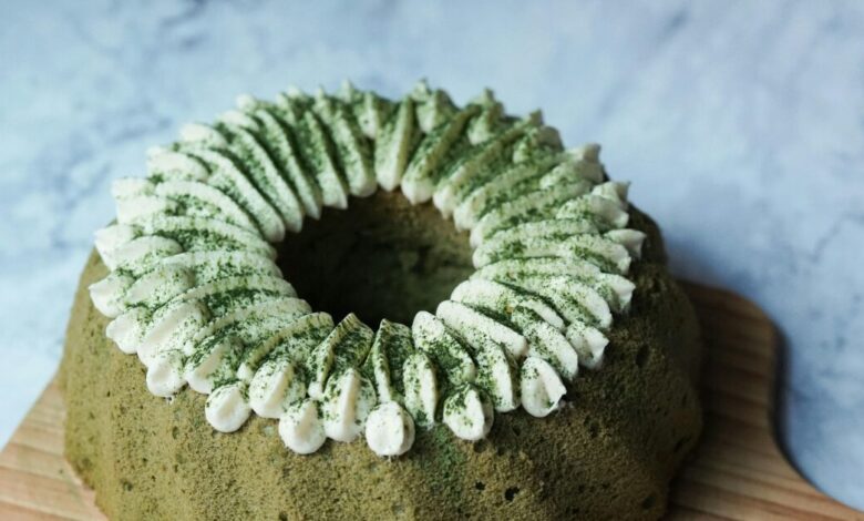 Συνταγή για vegan matcha κέικ