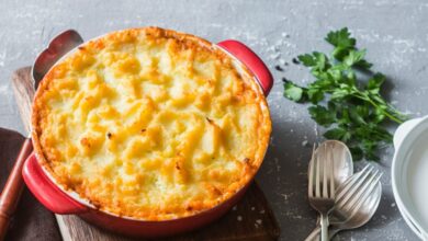 Συνταγή για vegan πίτα του βοσκού