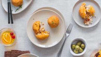 Arancini- ιταλικοί γεμιστοί ρυζοκεφτέδες | Funky Cook