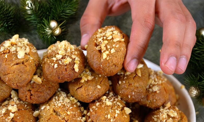 Το μυστικό για Tέλεια Mελομακάρονα – Melomakarona – Greek Christmas Cookies