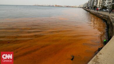 Άλλαξε ξανά χρώμα ο Θερμαϊκός: Τι είναι το φαινόμενο της Ερυθράς Παλίρροιας