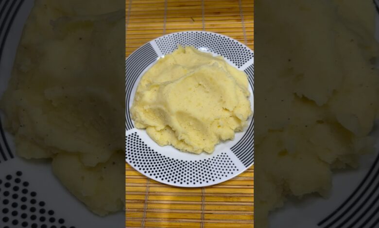 Σπιτικός Πουρές πατάτας #shorts  Homemade mashed potatoes #alenakitchen #recipe #συνταγέσ