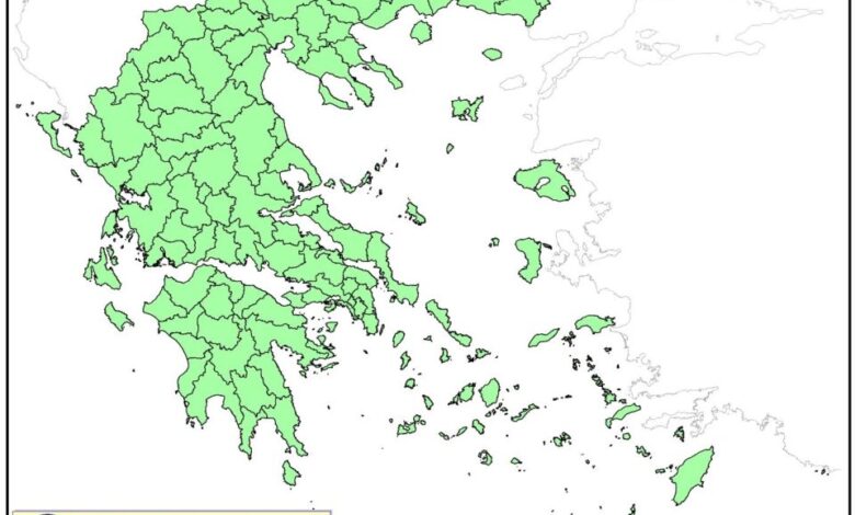 Ξεκίνησε η έκδοση του ημερήσιου χάρτη πρόβλεψης κινδύνου πυρκαγιάς Ξεκίνησε η έκδοση του ημερήσιου χάρτη πρόβλεψης κινδύνου πυρκαγιάς